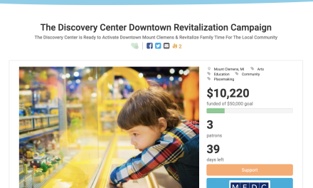 Crowdfunding campaign launched for ‘Discovery Center’ project in Mount Clemens