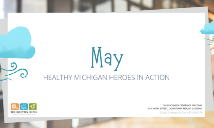 May 2021 Healthy Michigan: Heroes in Action Calendar