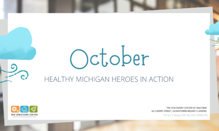 October 2021 Healthy Michigan: Heroes in Action Calendar